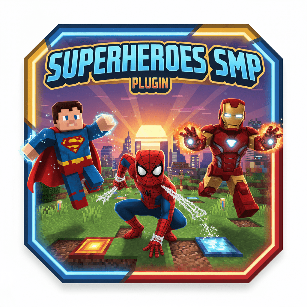 SuperHeros Smp - Minecraft Plugin Logo